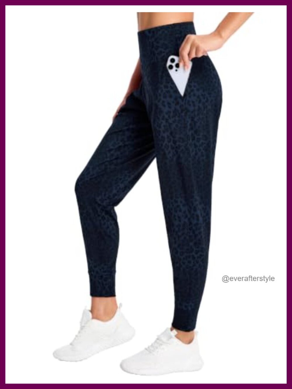 Women's Lightweight Workout Joggers Tapered Lounge Leggings Pockets